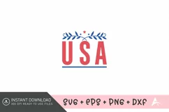 USA SVG Design,Fourth of July SVG,American Flag SVG Product Image 1