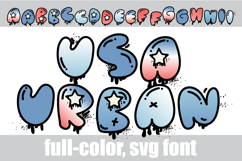 USA Urban Art Too Color Font Product Image 1
