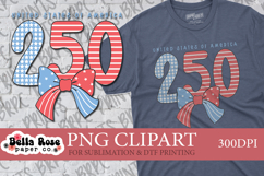 Patriotic 250 | USA | PNG Clipart Product Image 1