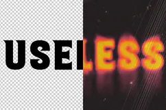 Useless melt editable text effect Product Image 2