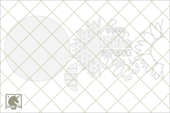 Happy 250th Independence Day SVG | Patriotic Sunflower Sign Product Image 2