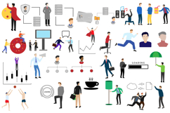 73 People, Icon, Business, Technology Elements Product Image 3