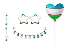 National, Patriotic Party Bundle. Uzbekistan Product Image 4