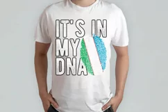 It's in my DNA Uzbekistan Flag Fingerprint PNG Sublimation Product Image 2