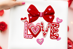 Faux Yarn Coquette Love Valentine Png Product Image 1