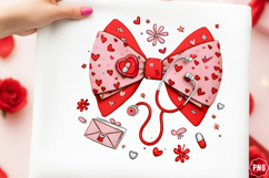 Valentine Nurse Coquette Bow Png Product Image 1