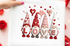 Valentine’s Day Love Gnome Png Product Image 1