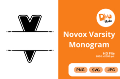 Novox Varsity Monogram Product Image 1