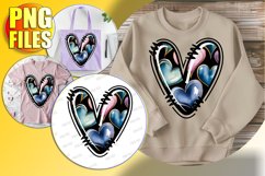 V Doodle Letter Valentine Bright Loving Icon! Product Image 1