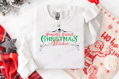 Penguin Kisses Christmas Wishes Holiday Shirt Design Product Image 2