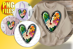 V Doodle Letter Valentine Magic Bright Heart! Product Image 1