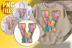 V Doodle Letter Valentine Sweet Loving Magic! Product Image 1