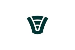 V logo design Product Image 1