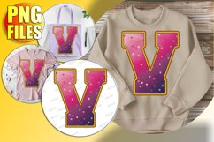 V Doodle Letter Valentine Romantic Loving Heart! Product Image 1