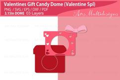 Valentines Gift Candy Dome Product Image 2