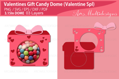 Valentines Gift Candy Dome Product Image 1