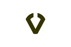 V letter logo design. V Product Image 1