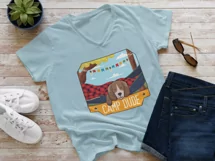 Camping SVG - Camp Dude - PNG DXF PDF - Travel Sublimation Product Image 2