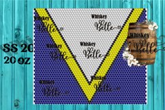 V Split Sweater SS20 20oz Rhinestone Template Product Image 1