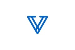 V letter logo design Product Image 1