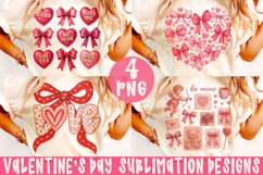 Valentine's Day PNG, Love PNG, Xoxo PNG, Cupid PNG, Coquette Product Image 1