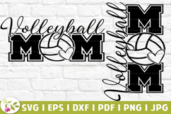 Volleyball Mom SVG, Volleyball Mom PNG, Kids Volleyball Game Product Image 1
