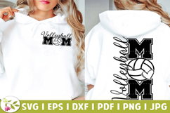 Volleyball Mom SVG, Volleyball Mom PNG, Kids Volleyball Game Product Image 2