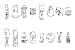 Air freshener icon, isometric style Product Image 1