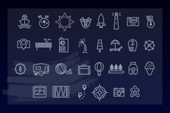 Vacation &amp; Travel Icon Pack Vol.1 Product Image 2