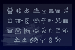 Vacation &amp; Travel Icon Pack Vol.2 Product Image 2
