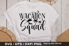 Vacation Squad - Family Vacation SVG Design Product Image 1