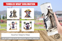Tumbler Vacation Vampire Vibes Product Image 1