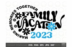 Family Vacation 2023 | Family Trip Matching Shirt | Memories Product Image 5