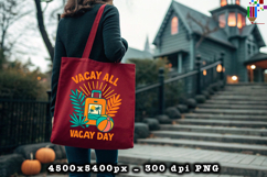 Vacay All Day Summer Vacation Beach Design PNG File