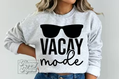 Vacay Mode SVG - Summer Vibes SVG - Beach Life - Sunglasses Product Image 1