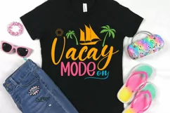 Vacay mode on SVG , Summer Party SVG,Summer Heat SVG Product Image 2