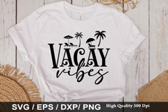 Vacay Vibes - Family Vacation SVG Design Product Image 1