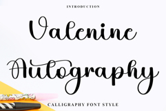 Valenine Autography Product Image 1