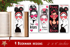 Valentines day bookmark printable | Valentine's Day Bookmark Product Image 1