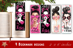 Valentines day bookmark printable | Valentine's Day Bookmark Product Image 1