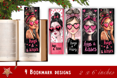 Valentines day bookmark printable | Valentine's Day Bookmark Product Image 1