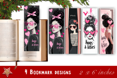 Valentines day bookmark printable | Valentine's Day Bookmark Product Image 1