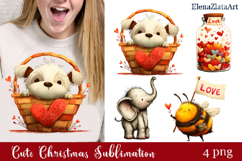 Heartfelt Moments Clipart, Happy Little Hearts Product Image 1