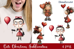 Heartfelt Moments Clipart, Happy Little Hearts Product Image 1