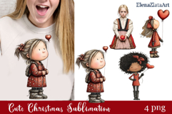 Heartfelt Moments Clipart, Happy Little Hearts Product Image 1