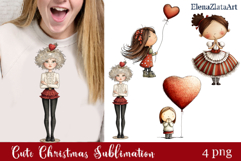 Heartfelt Moments Clipart, Happy Little Hearts Product Image 1