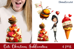 Heartfelt Moments Clipart, Happy Little Hearts Product Image 1