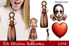 Heartfelt Moments Clipart, Happy Little Hearts Product Image 1