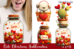 Heartfelt Moments Clipart, Happy Little Hearts Product Image 1