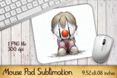 Valentines Day Mouse Pad | Heart Balloons Mousepad Product Image 1